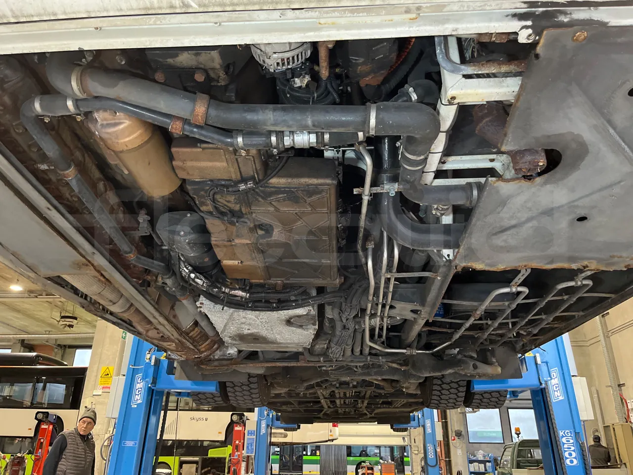 Man Lion's City B.2007.46 - Euro6 - 228kW - 11.980mt - bellows turntable (18m)