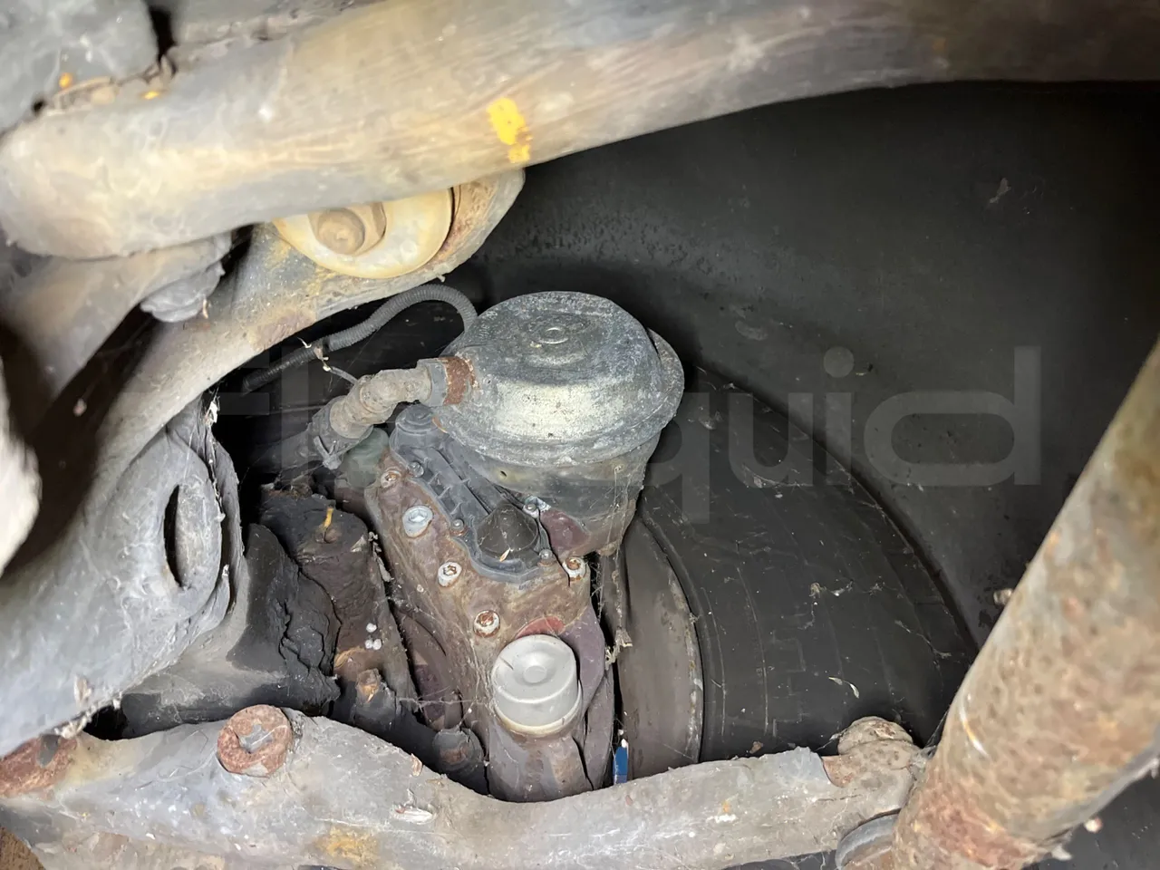 Man Lion's City B.2007.46 - Euro6 - 228kW - 11.980mt - front brake calipers right