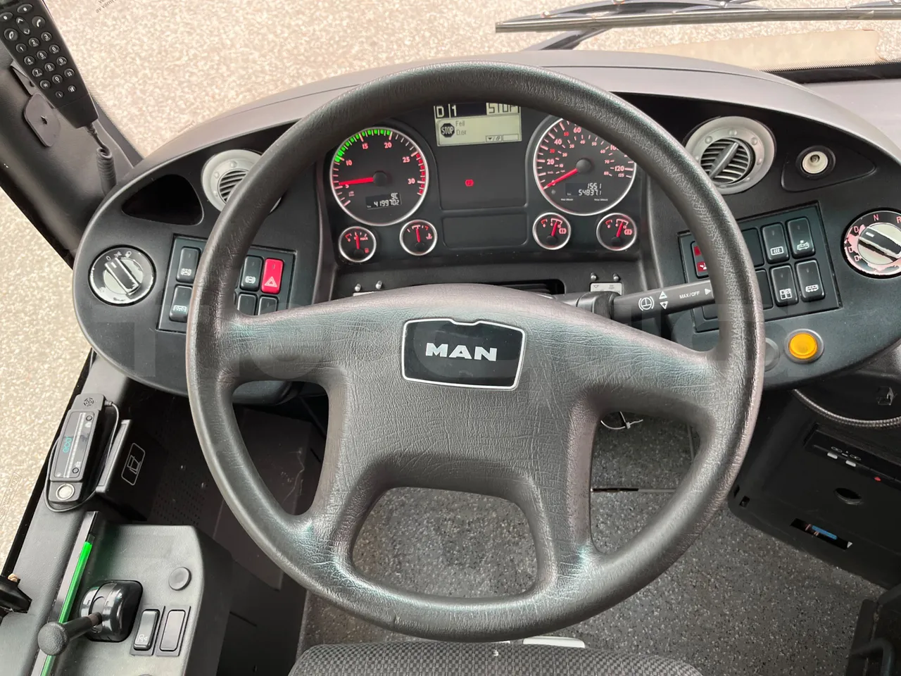 Man Lion's City B.2007.46 - Euro6 - 228kW - 11.980mt - steering wheel photo