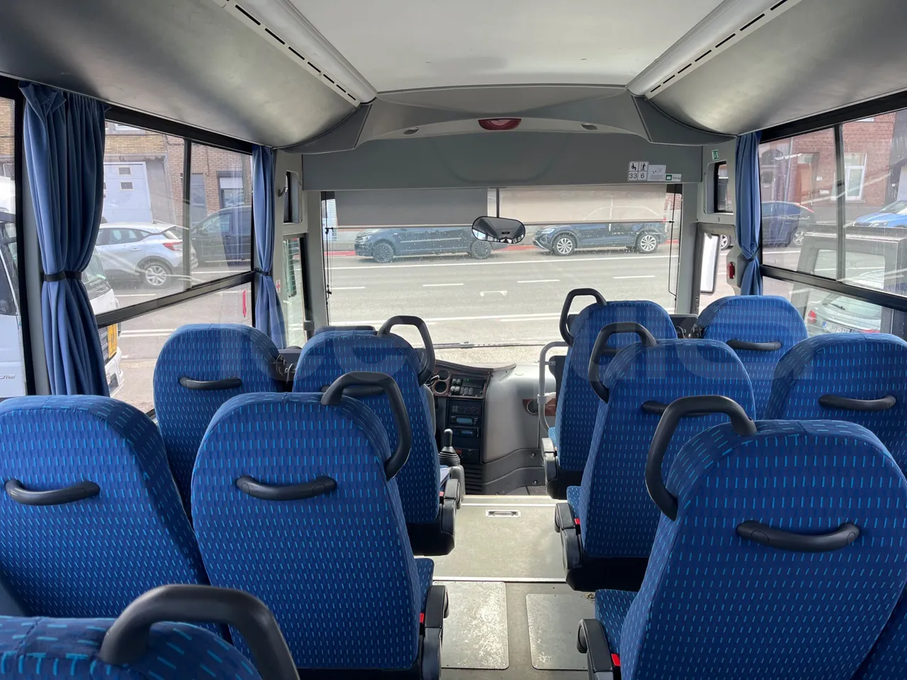Isuzu Turquoise - forward view middle aisle