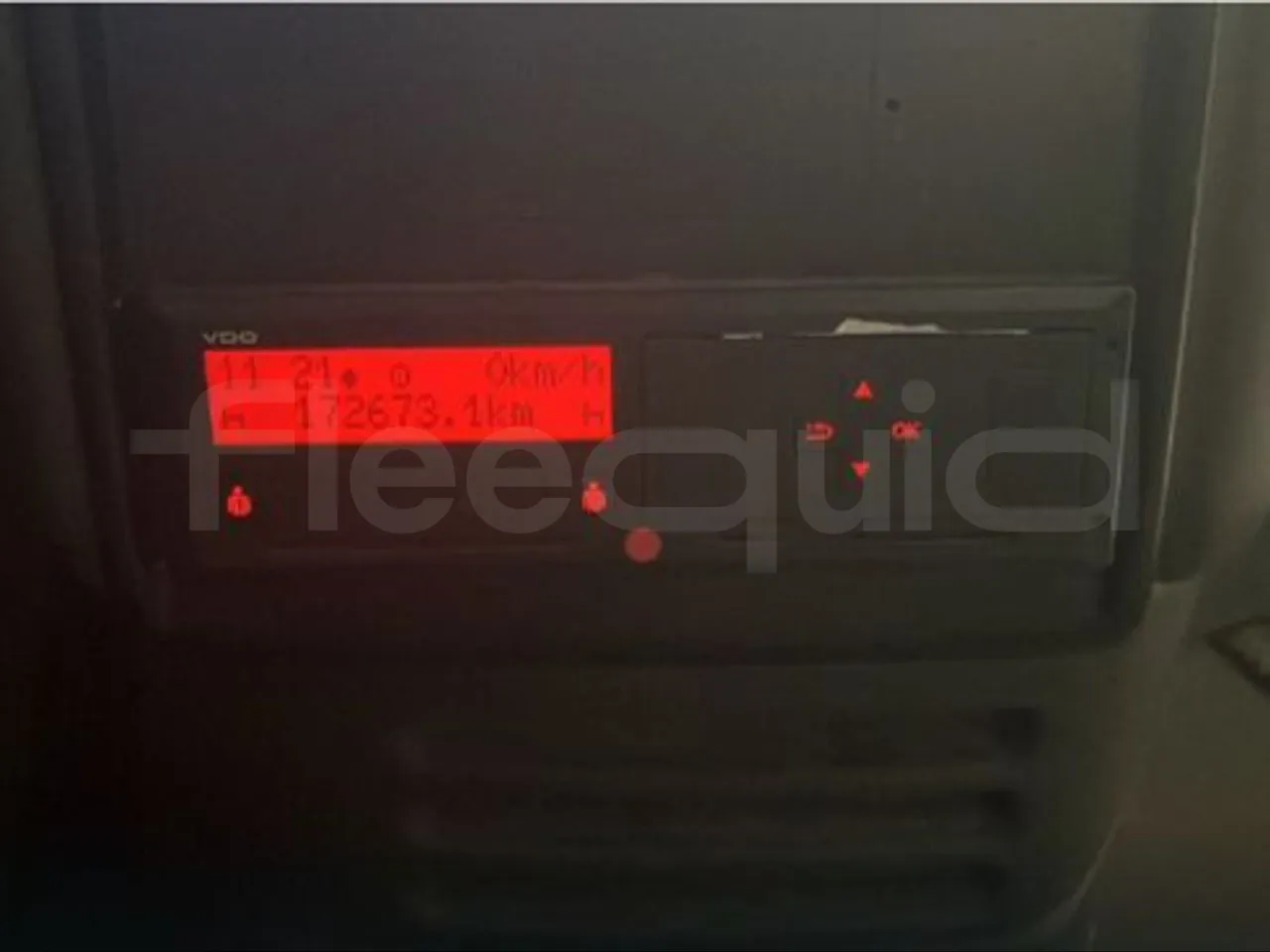 Isuzu Turquoise - Tachograph