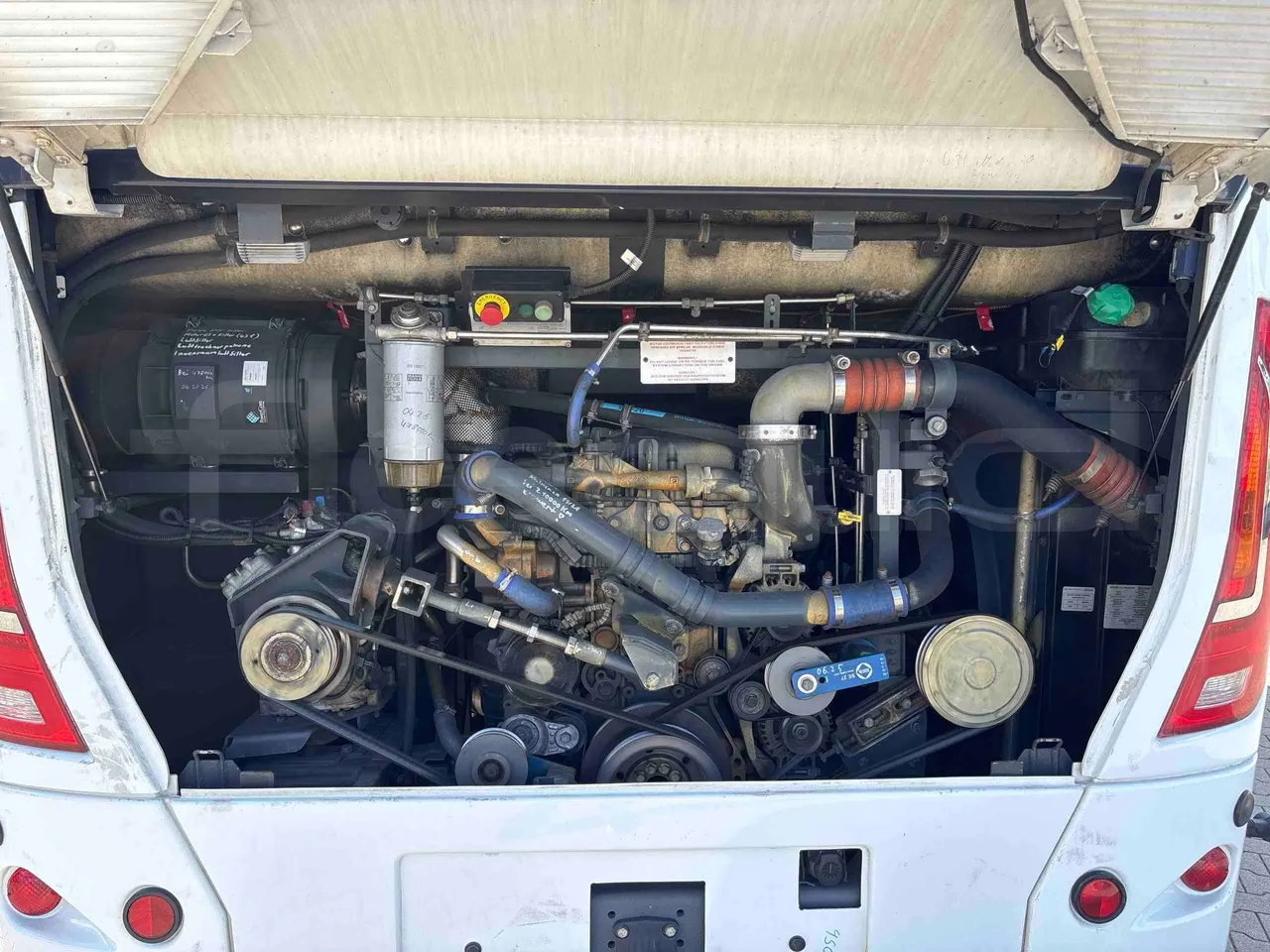 Temsa Safari RD - rear hatch open