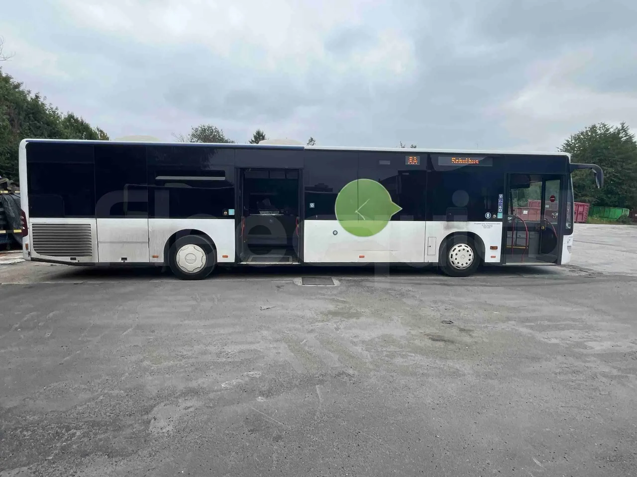 Mercedes-Benz Citaro - right side doors open