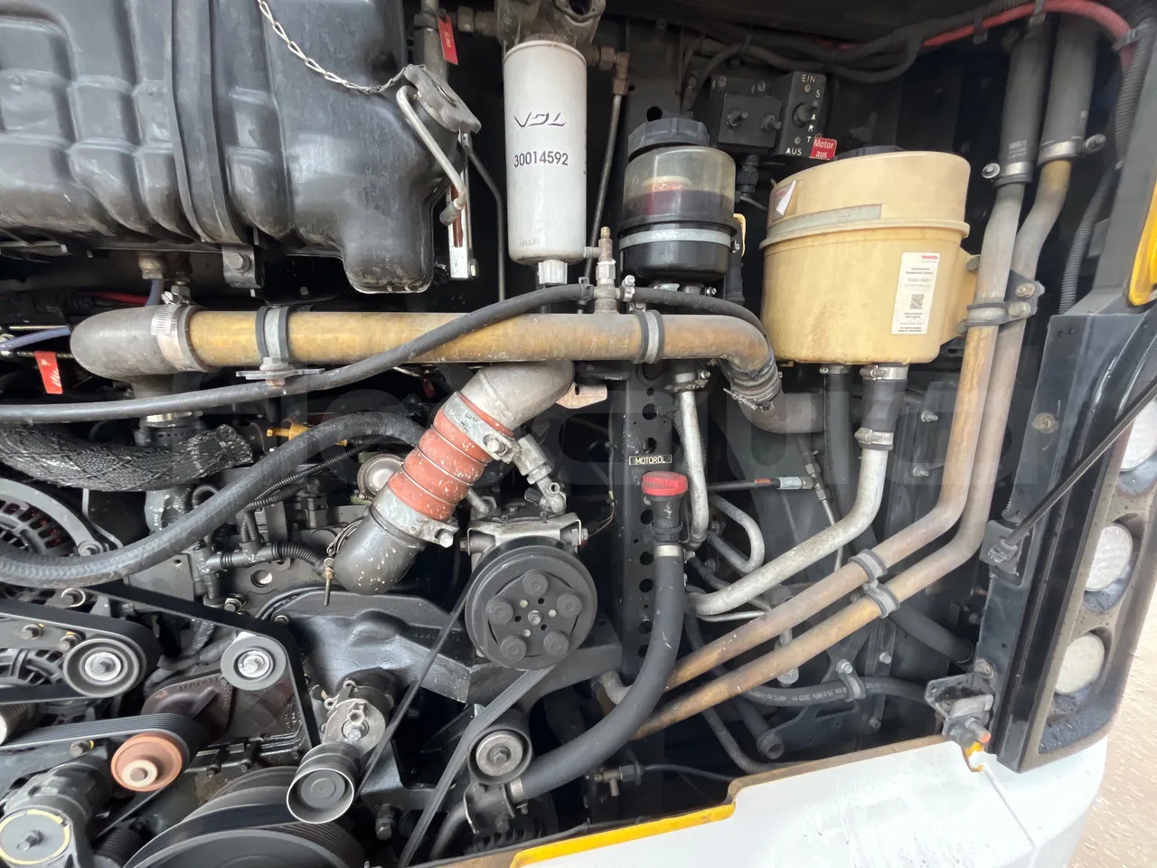 Vdl Citea LLE-120/255 405E1 - Euro6 - 182kW - 11.980mt - engine plate photo