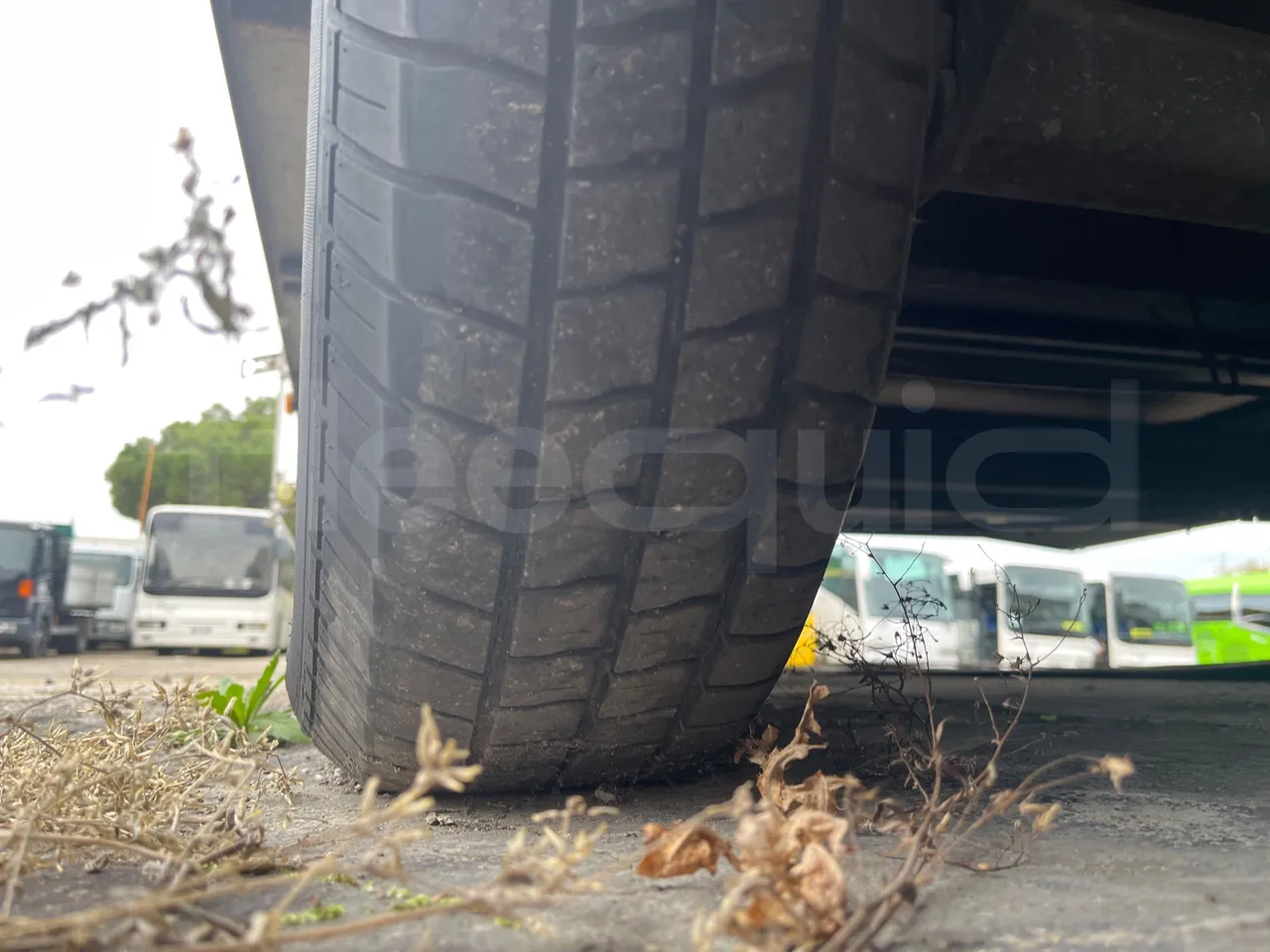 Humbaur Rimorchio 205122-20S - 6.164m - tread condition front tires left