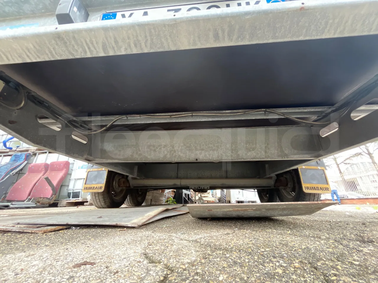 Humbaur Rimorchio 205122-20S - 6.164m - front axle central