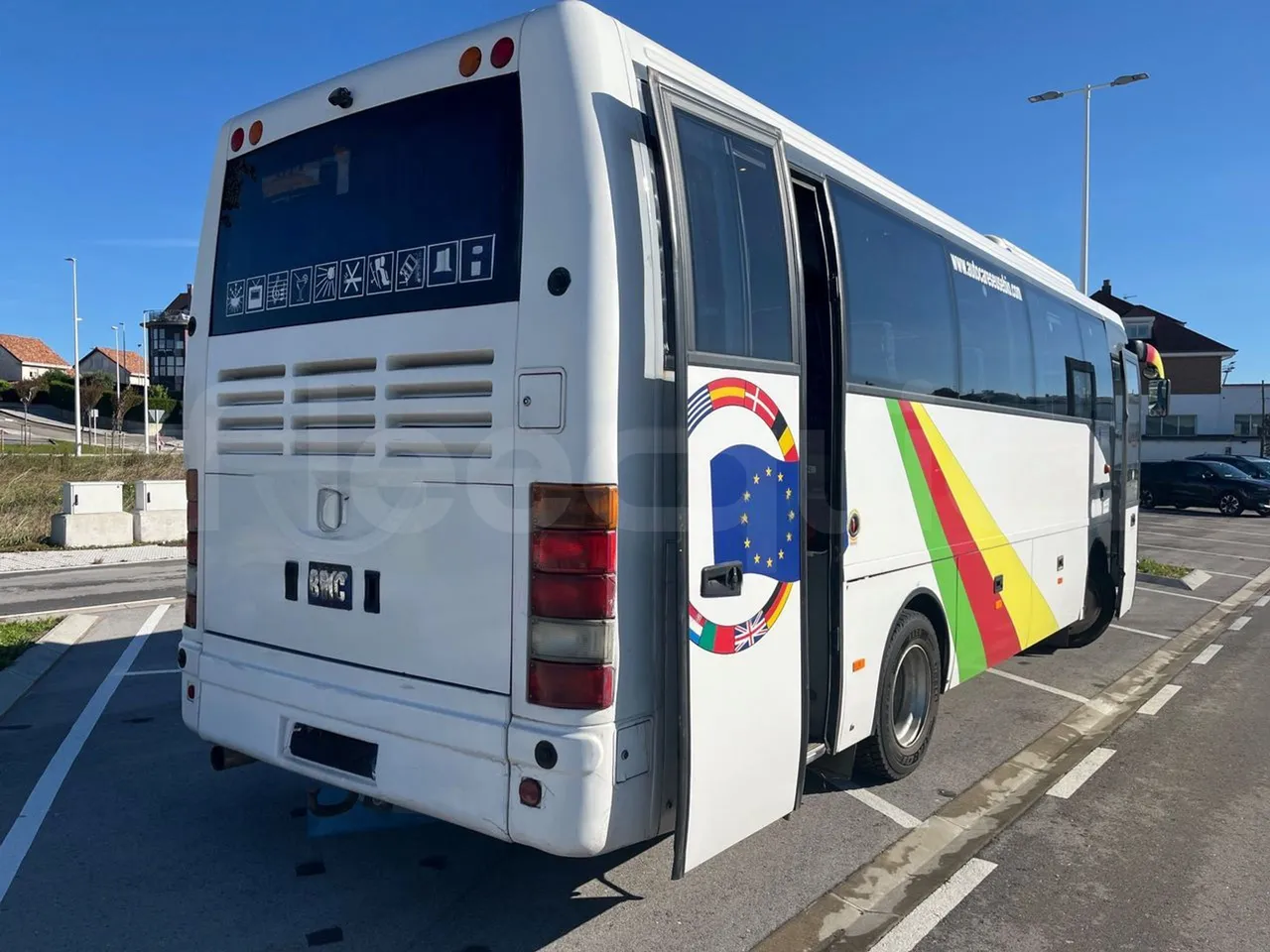 Bmc PROBUS TBX 850 - EUR4 -178kW -9.156m - 3/4 right rear doors open