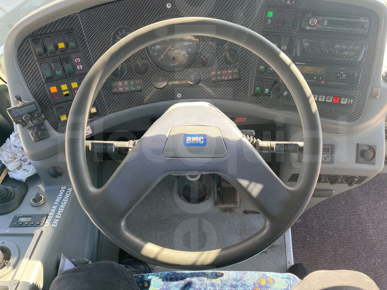 Bmc PROBUS TBX 850 - EUR4 -178kW -9.156m - steering wheel photo
