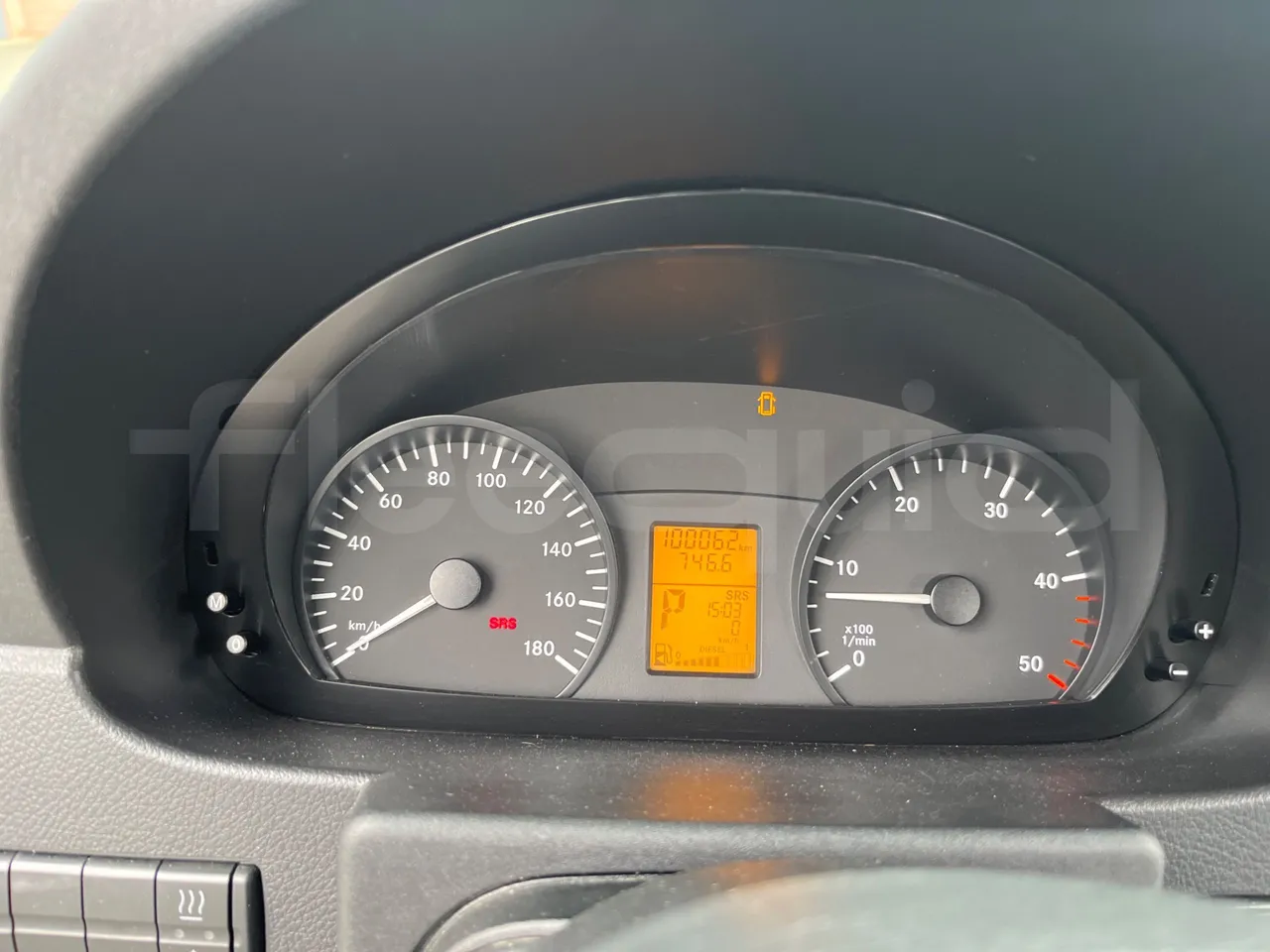 Mercedes-Benz Sprinter 906AC35 - EUR5 - 140kW - 5.910m - dashboard lights on