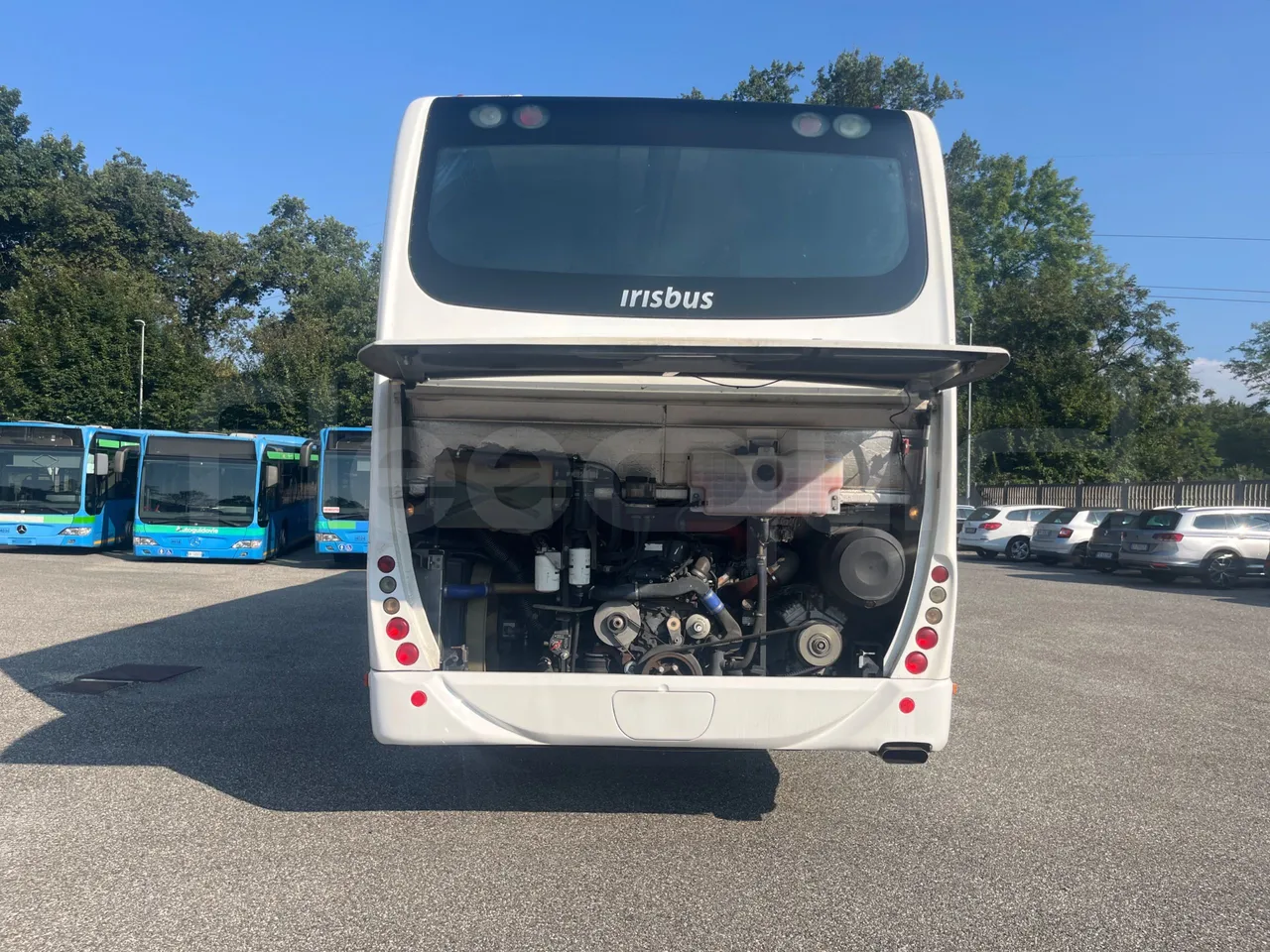 Irisbus Arway SFR160/ Euro 5 - 280Kw - 11,990 Mt - rear hatch open (mandatory  for bus to scrap)