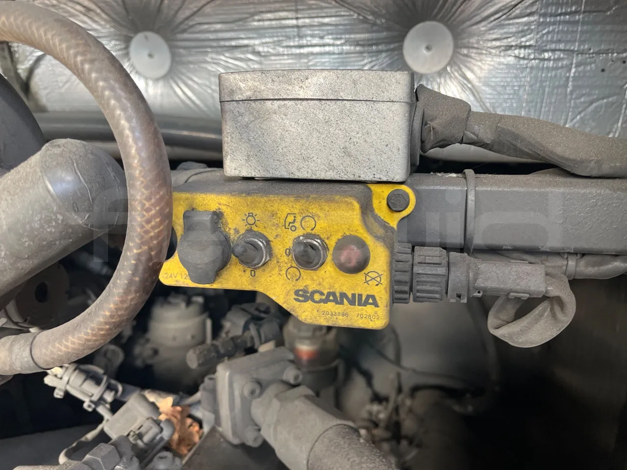 Scania Irizar i4H 11.48 - Euro6 - 302kW - 11.480mt - engine plate photo