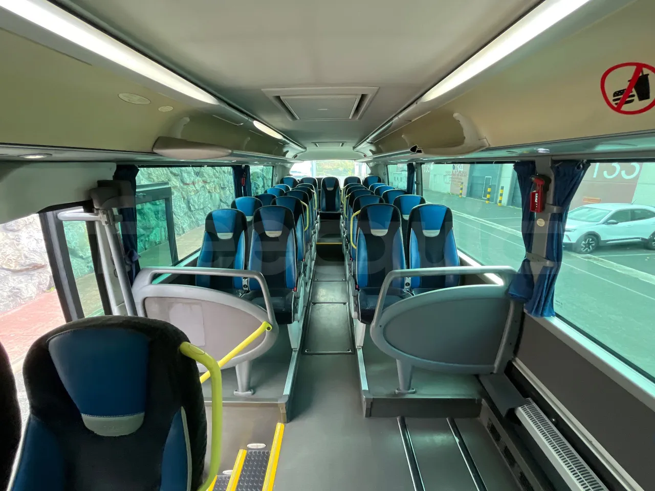 Scania Irizar i4H 11.48 - Euro6 - 302kW - 11.480mt - reverse view middle aisle