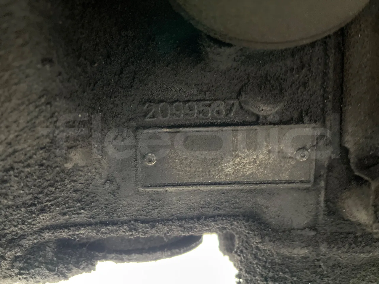 Scania Irizar i4H 11.48 - Euro6 - 302kW - 11.480mt - gearbox plate photo