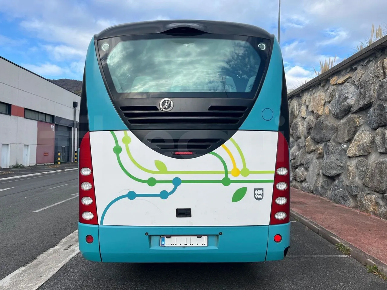 Scania Irizar i4H 11.48 - Euro6 - 302kW - 11.480mt - rear hatch closed