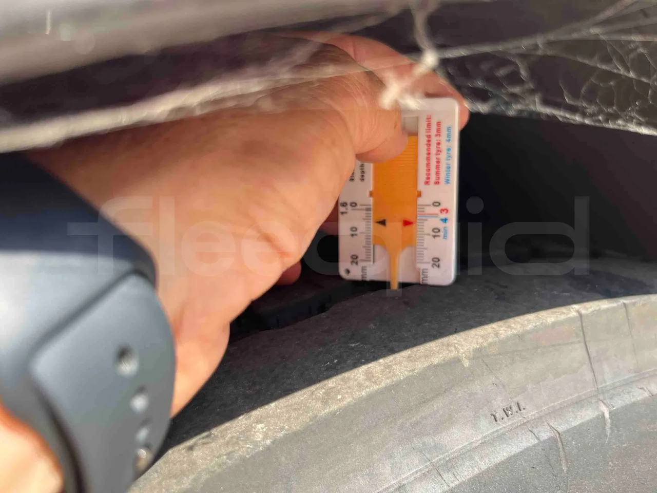 Iveco Citelis - Second Axle Left Side: Tyre Tread