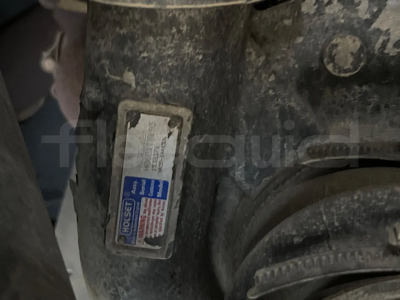 Scania 114B4X2 K114IB4X2 - Euro4 - 280kW - 12mt - engine plate photo