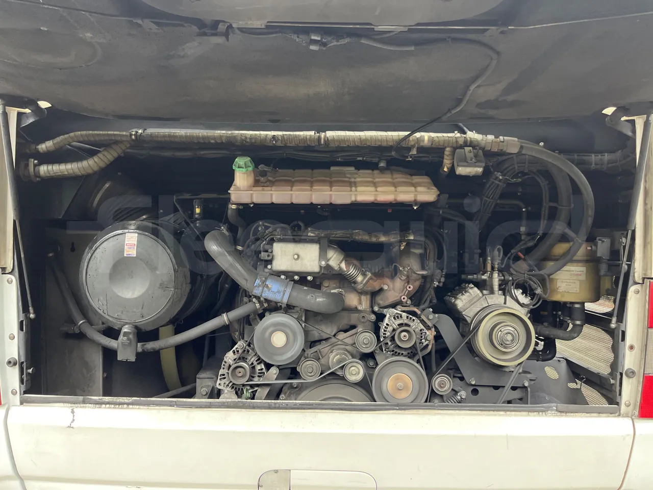 Man Lion's Coach R07 - Euro5 - 294kW - 12mt - rear hatch open