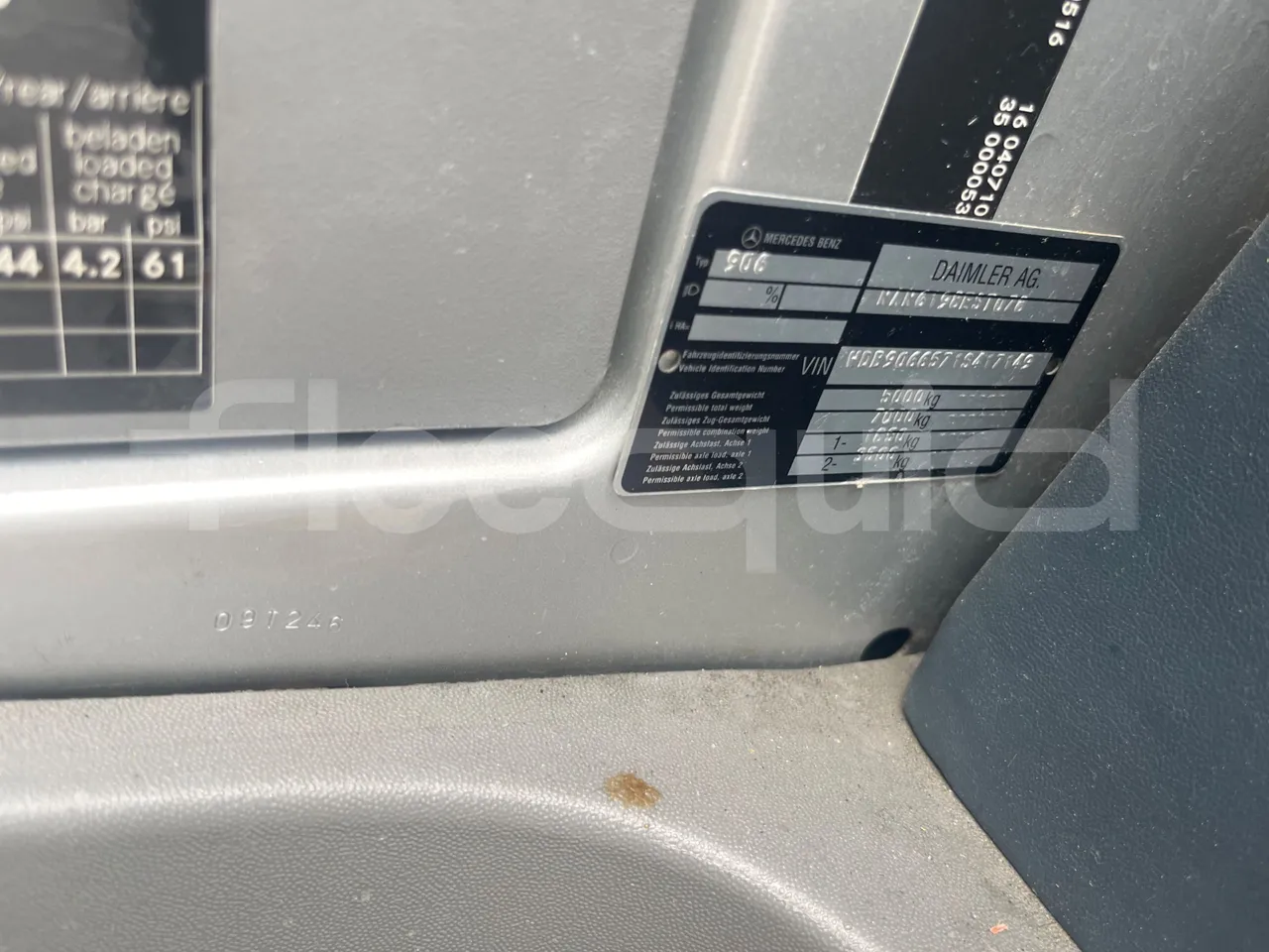 Mercedes-Benz Sprinter Abicar - Euro5 - 140kW - 7.345mt - onboard devices 3