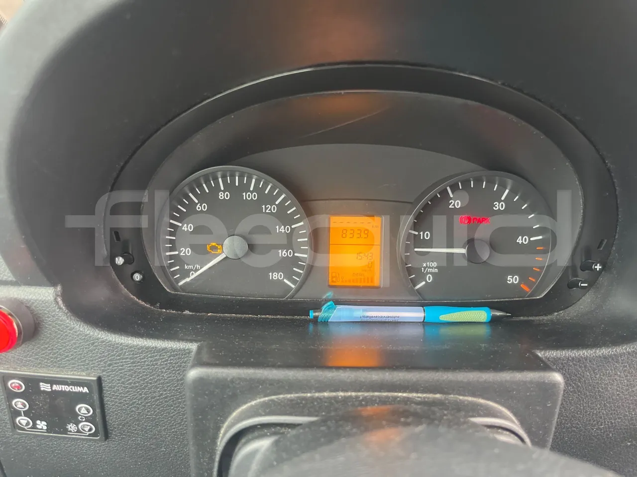 Mercedes-Benz Sprinter Abicar - Euro5 - 140kW - 7.345mt - dashboard lights on