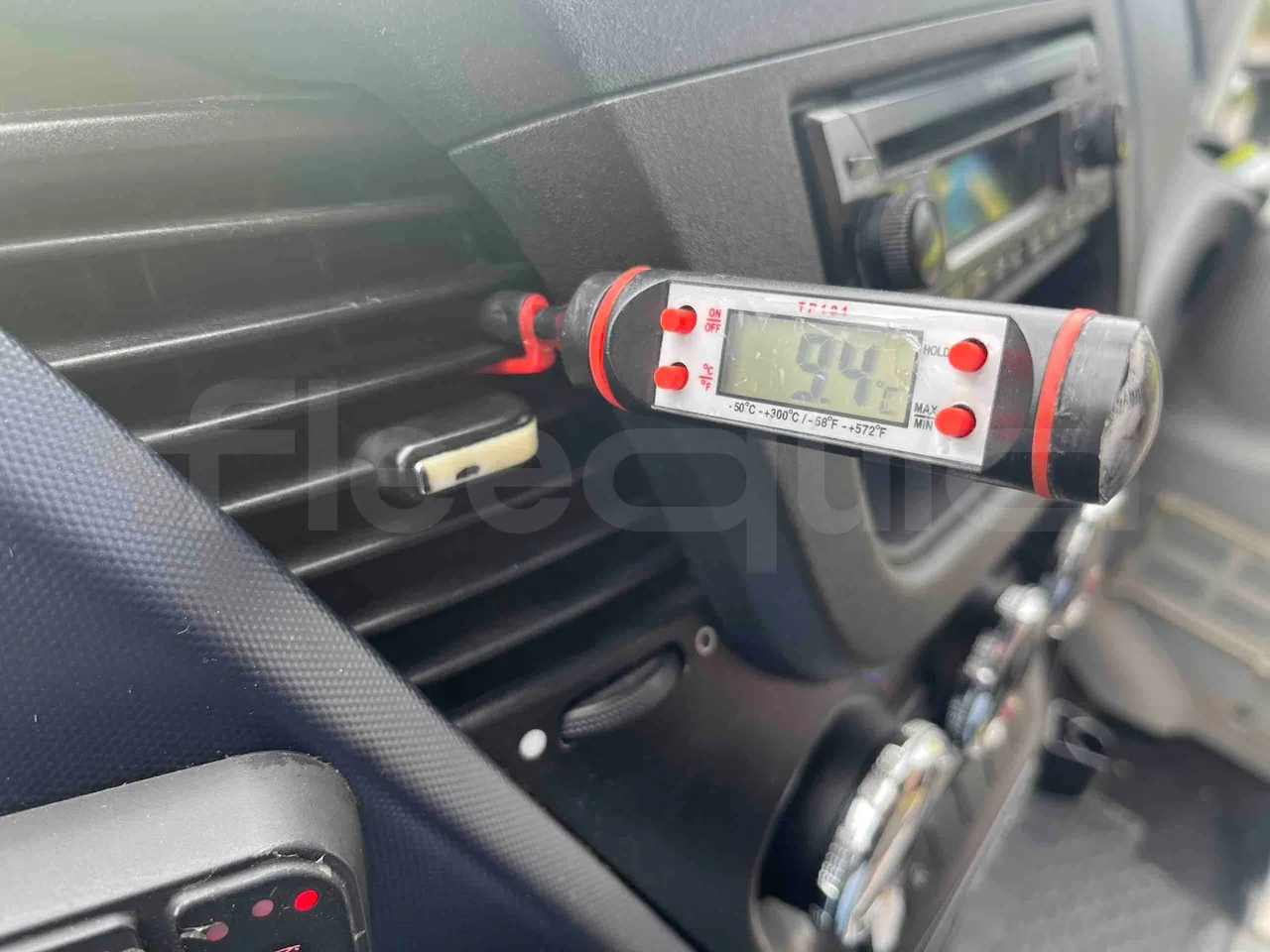 Iveco Ferqui Radius Dino - EUR6 - 132kW - 7.630m - command unit indicators