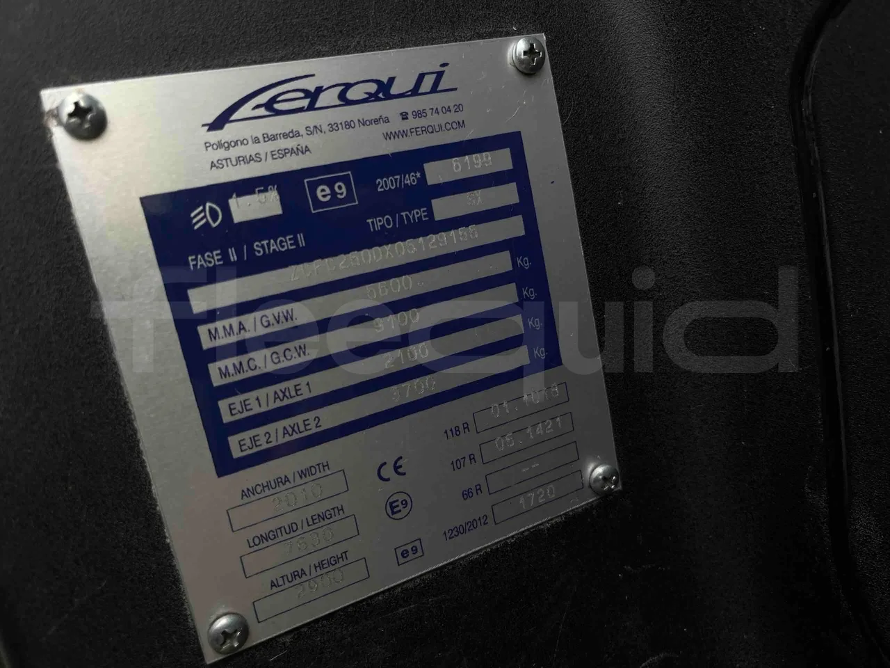 Iveco Ferqui Radius Dino - EUR6 - 132kW - 7.630m - onboard devices 3
