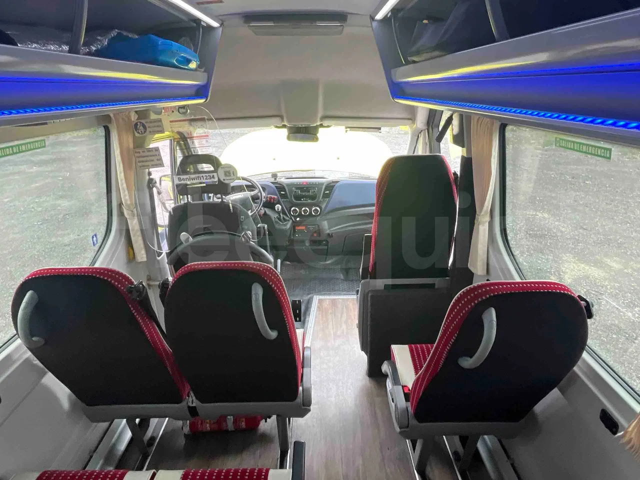 Iveco Ferqui Radius Dino - EUR6 - 132kW - 7.630m - interior reverse seats driver height