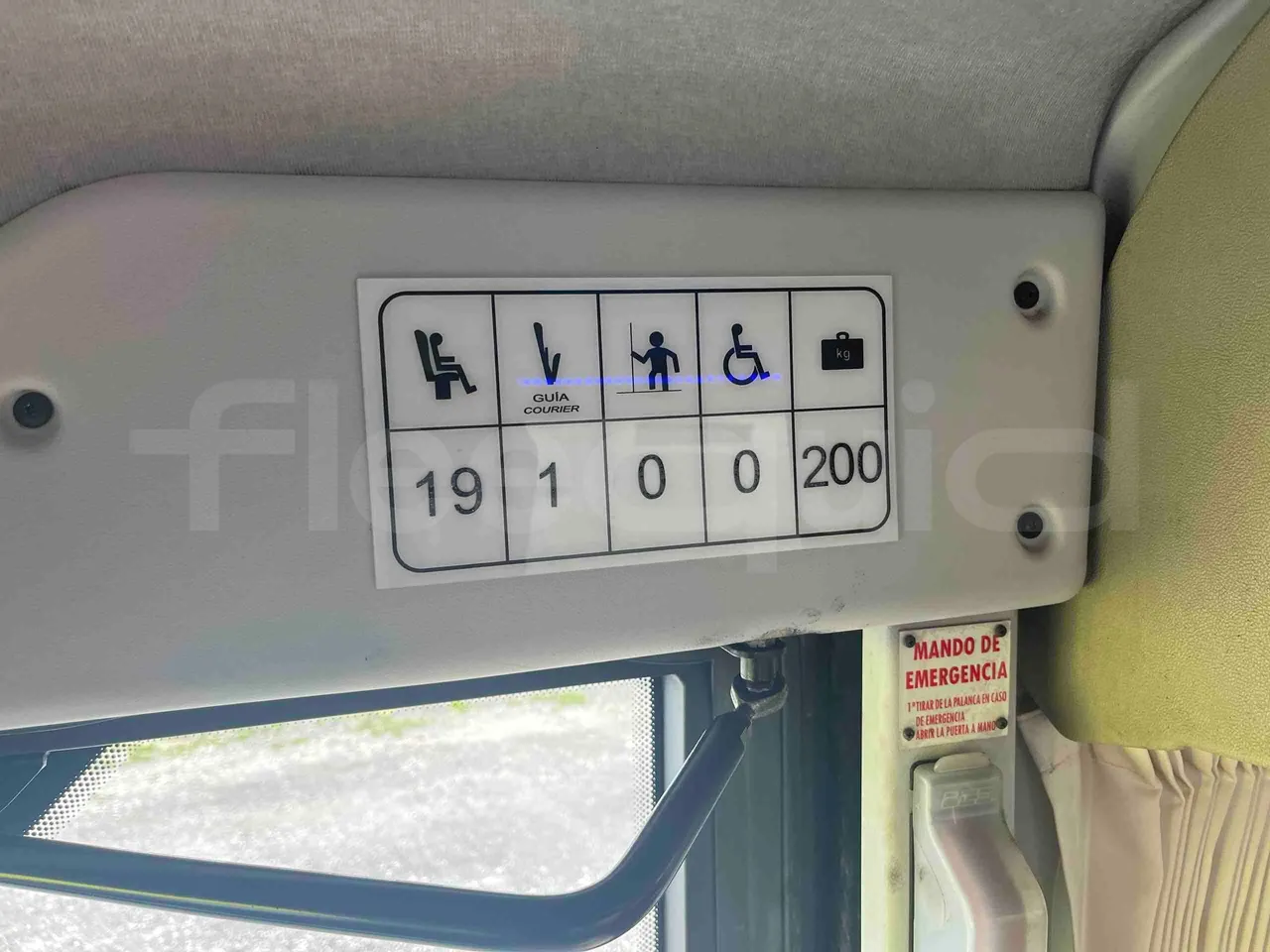 Iveco Ferqui Radius Dino - EUR6 - 132kW - 7.630m - seat plate photo