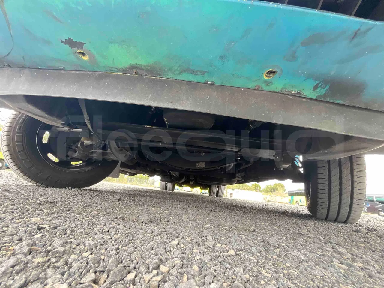 Iveco Ferqui Radius Dino - EUR6 - 132kW - 7.630m - front undercarriage from front