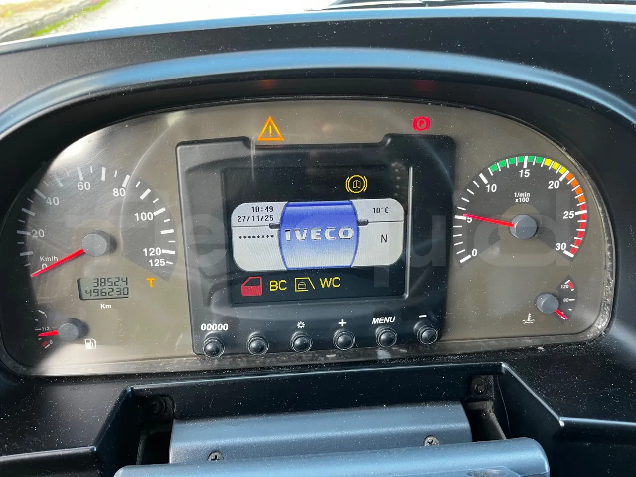 Iveco Magelys SFR2XX - Euro6 - 294kW - 12.830mt - dashboard lights on