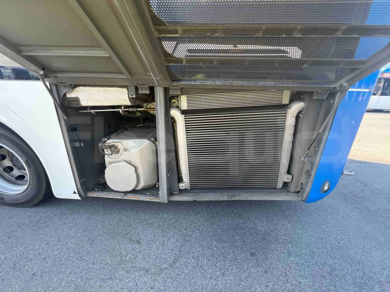 Man Lion's Intercity - engine plate photo
