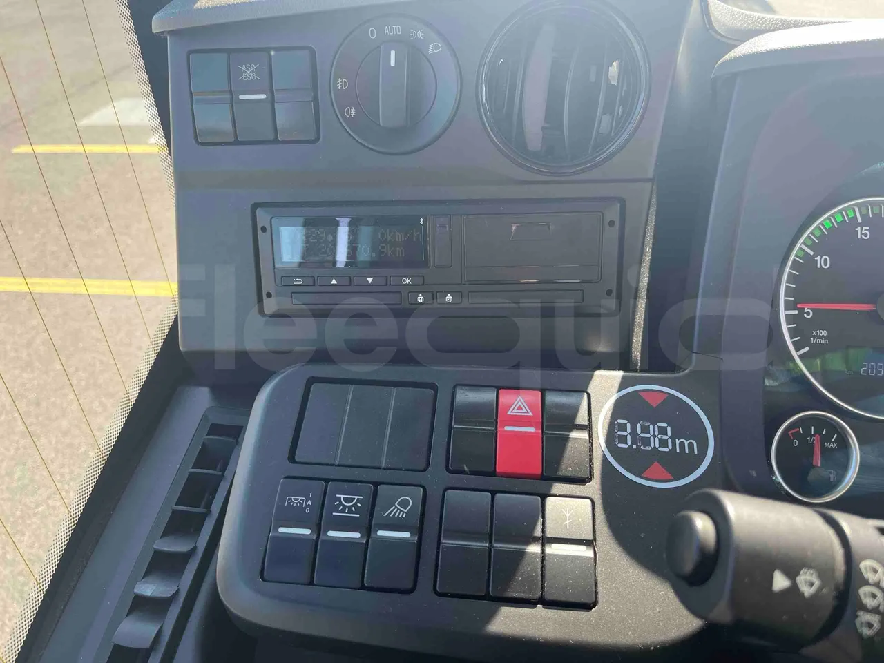 Man Lion's Intercity - Tachograph