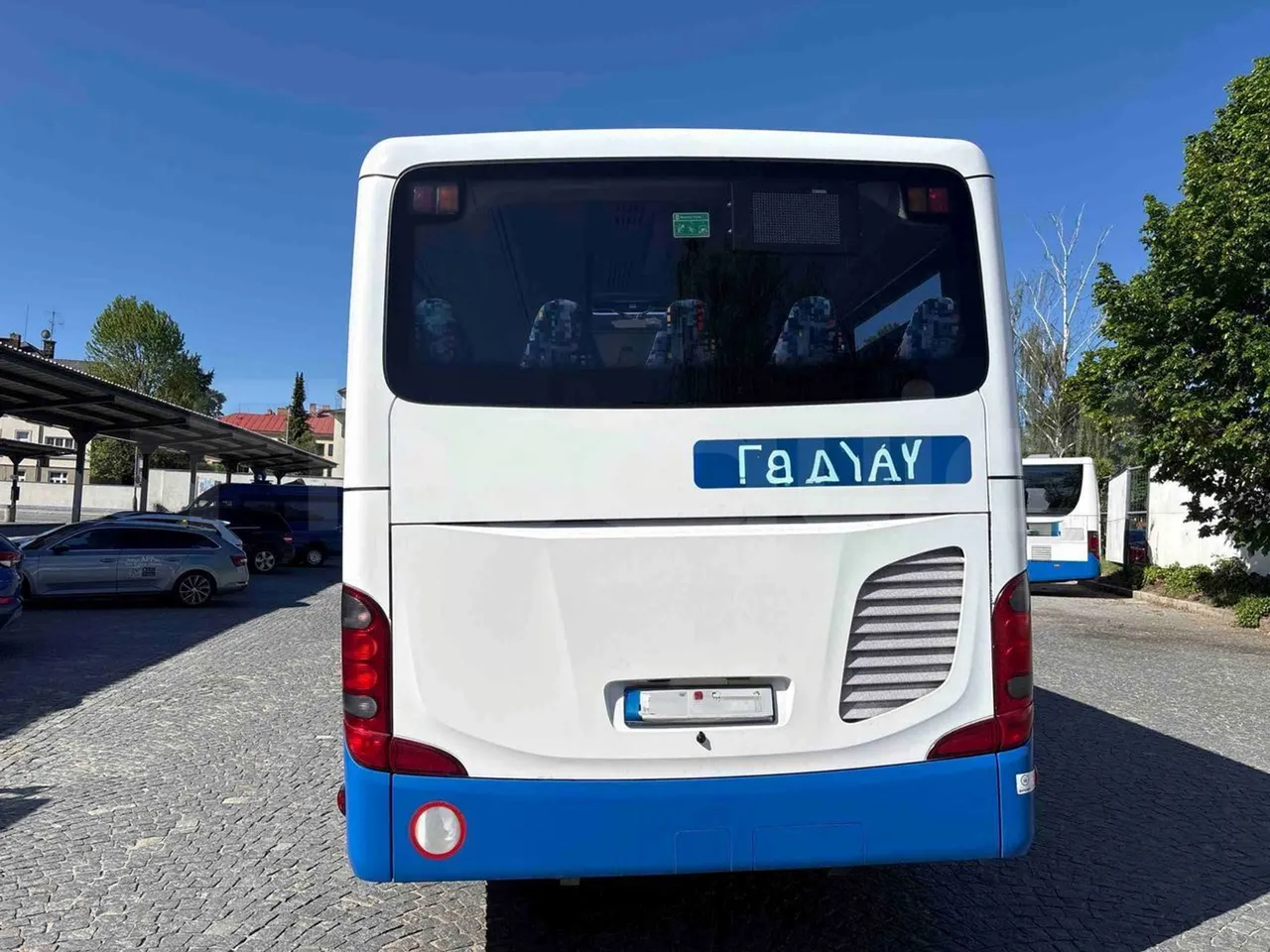 Setra S415 - rear hatch closed