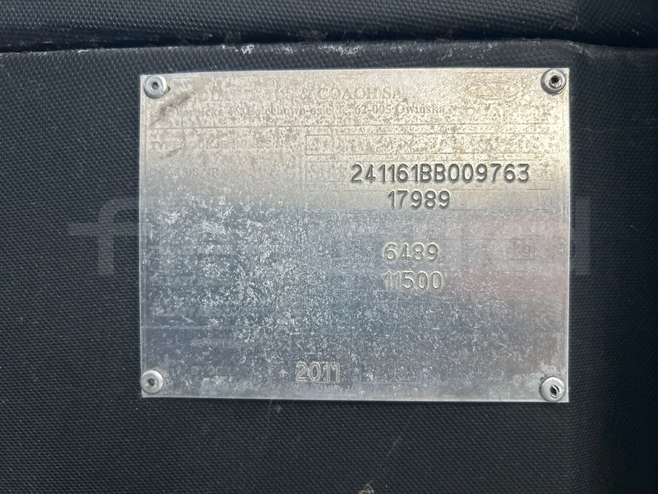 Solaris Urbino 12 - Euro5 - 231kW - 12mt - vehicle plate photo