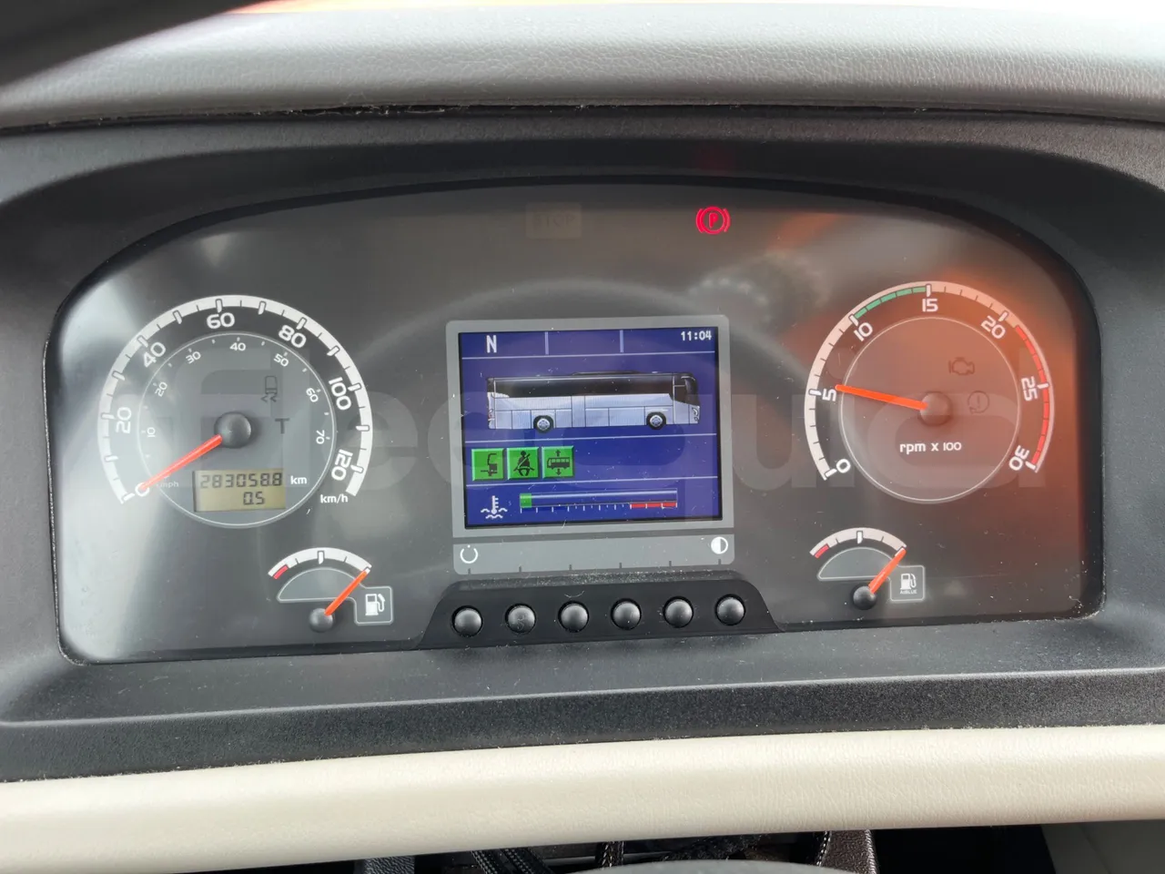 Vdl Futura FH D 129-330D/ Euro 6 - 330 Kw - 12.875 Mt - dashboard lights on