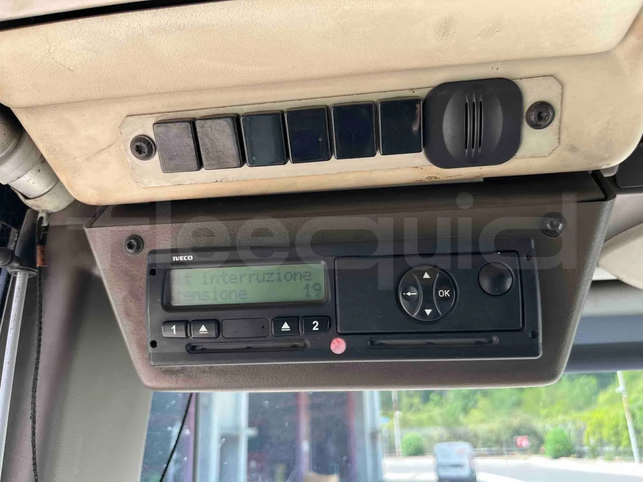 Iveco Citelis - Tachograph