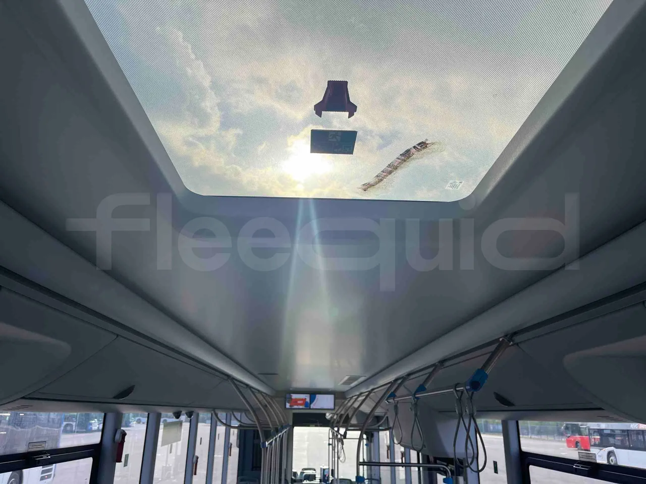 Man Lion's Intercity - overhead compartments photo