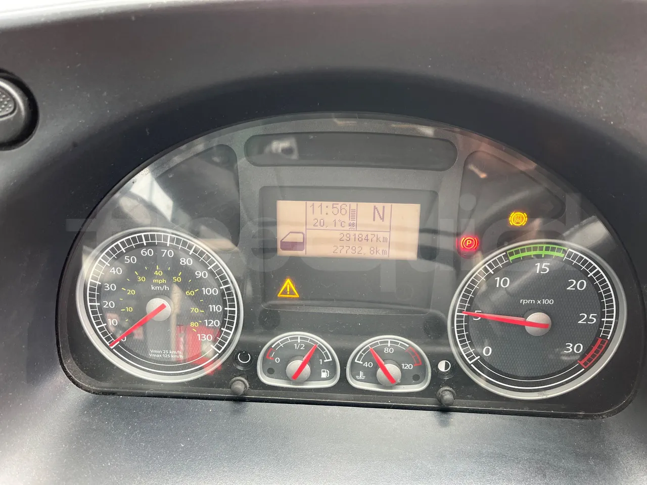 Iveco Crossway CBCWE3-00 - Euro 6 - 265 Kw - 12.962mt - dashboard lights on