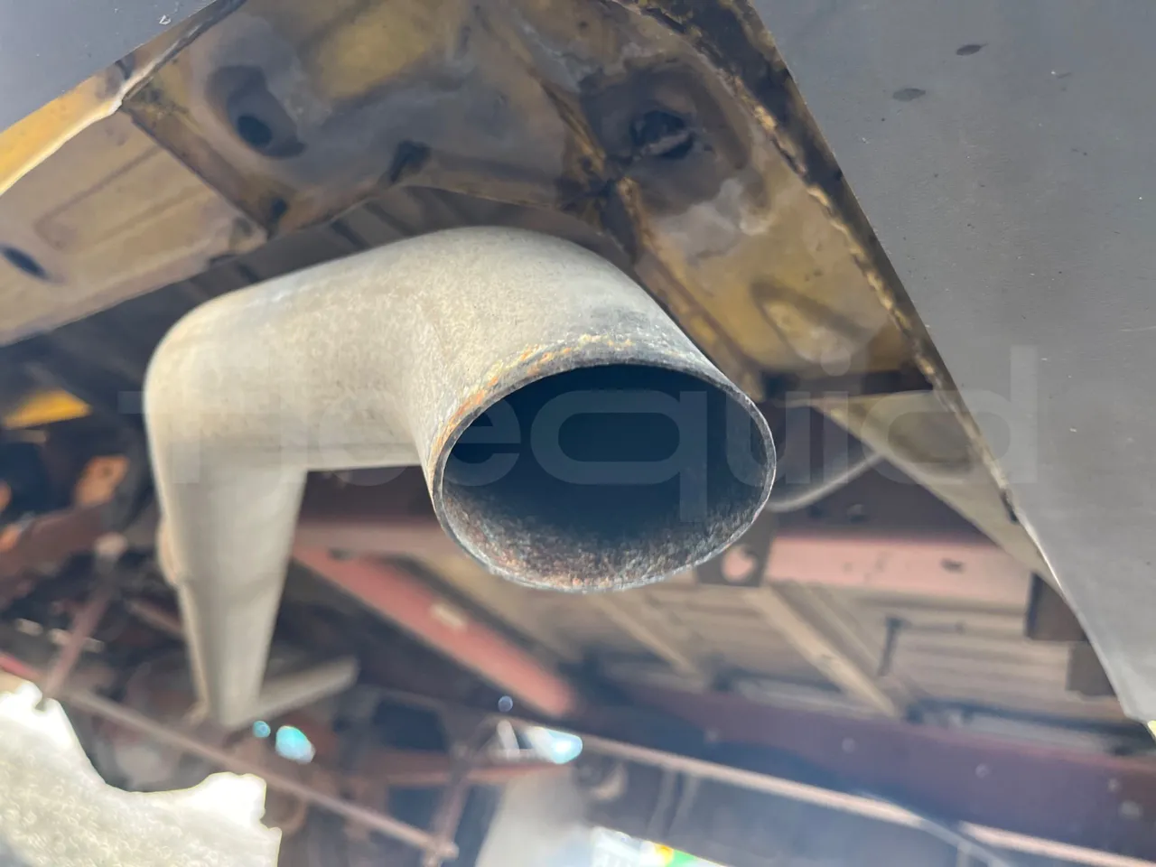 Iveco Turbo Daily A45E10 - EUR2 - 76kW - 6.880 - exhaust photo