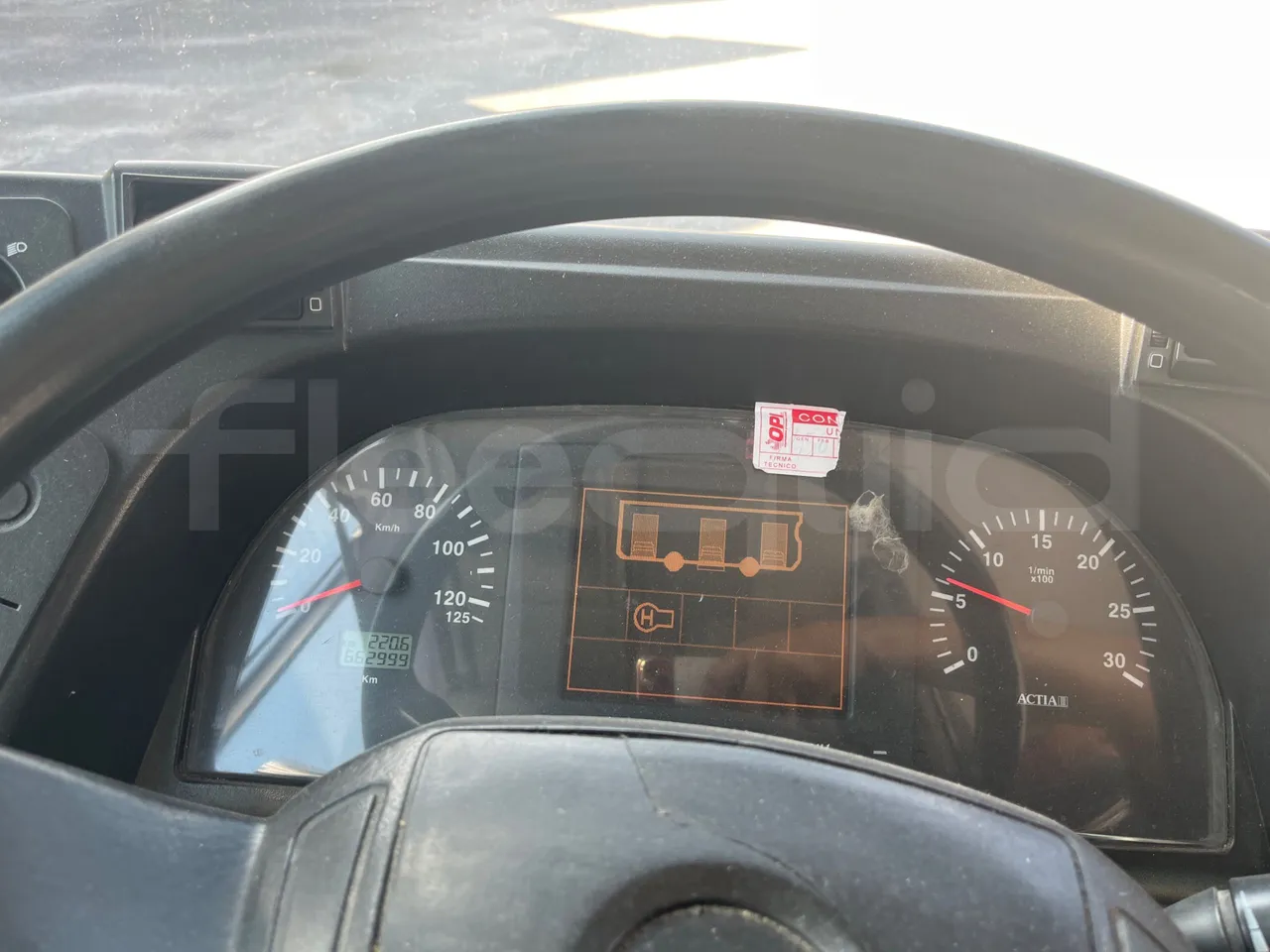 Iveco Citelis PS09D5/A/87 - Euro5 - 200kW - 11.990mt - dashboard lights on