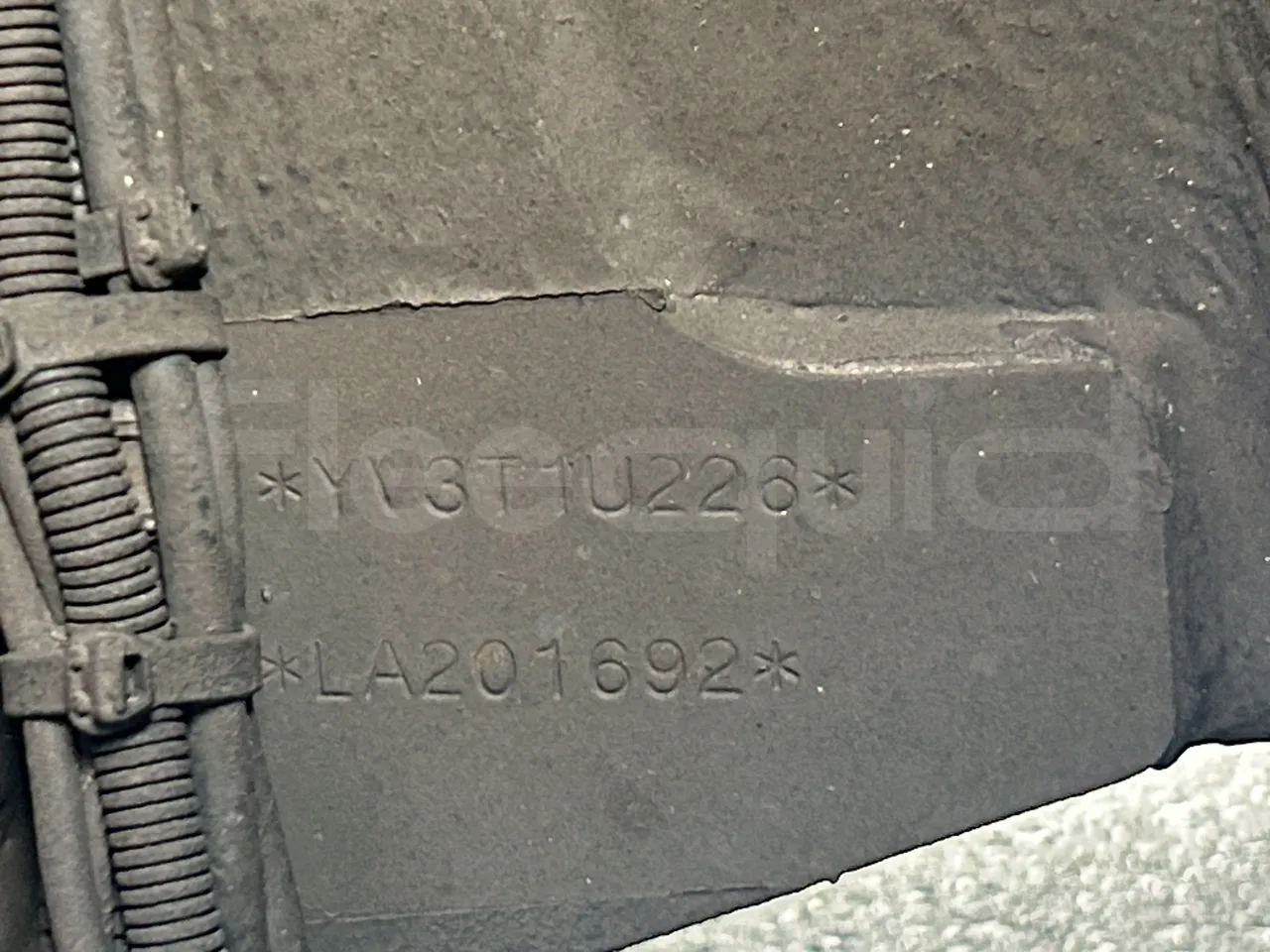 Volvo Unvi - Vehicle Plate