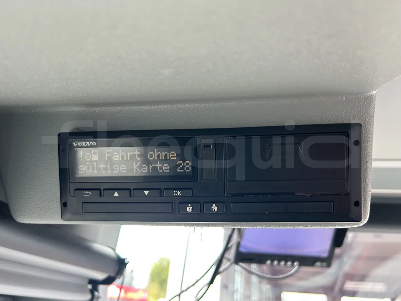 Volvo Unvi - Tachograph