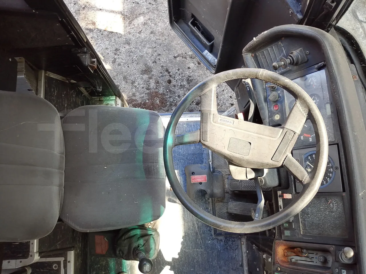 Volvo Padane RS55NC - EUR0 - 234kW - 12m - driver's seat photo (mandatory for bus to scrap)