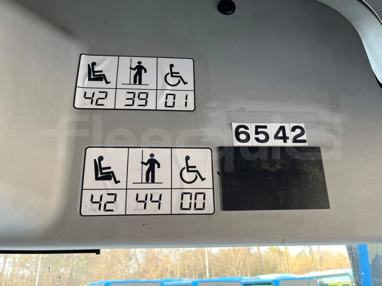 Mercedes-Benz Citaro O530 - Euro4 - 210kW - 11.950m - seat plate photo