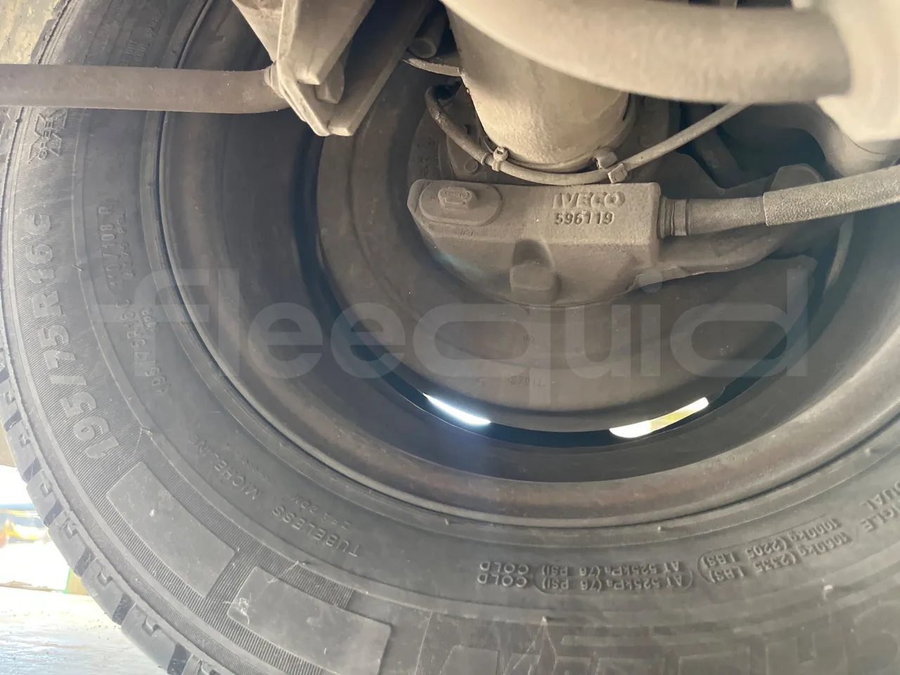 Iveco Daily 50C14N - EUR6 - 100kW - 6,048m - axle 2 discs left