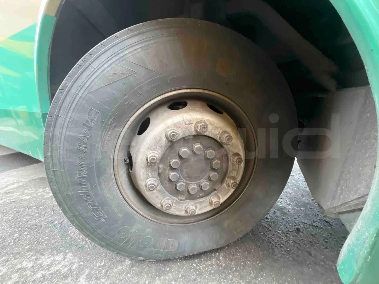Mercedes-Benz Sideral 2000   A4RE10 - Euro5 - 260kW - 12.975mt - front left tire measurements