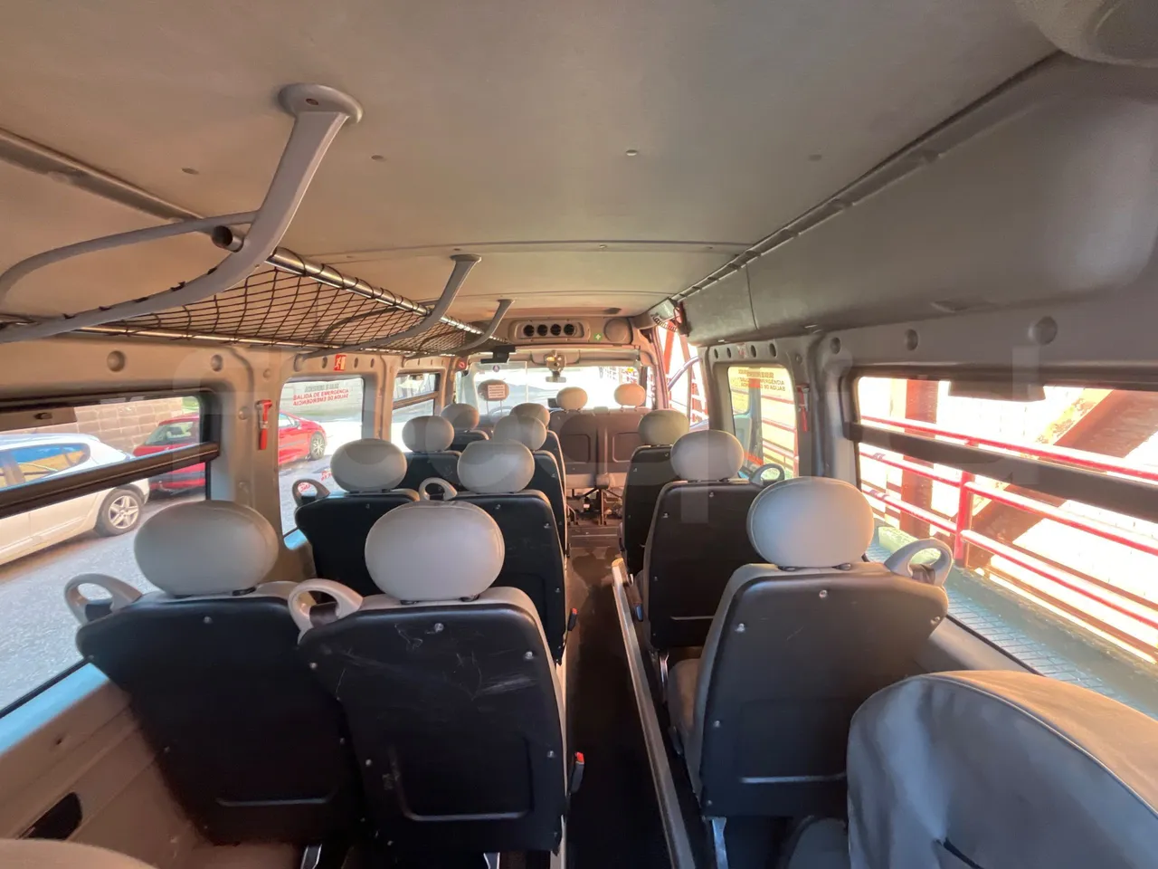 Nissan Interstar   X70B3B - Euro4 - 107kW - 5.899mt - forward view all seats last row height