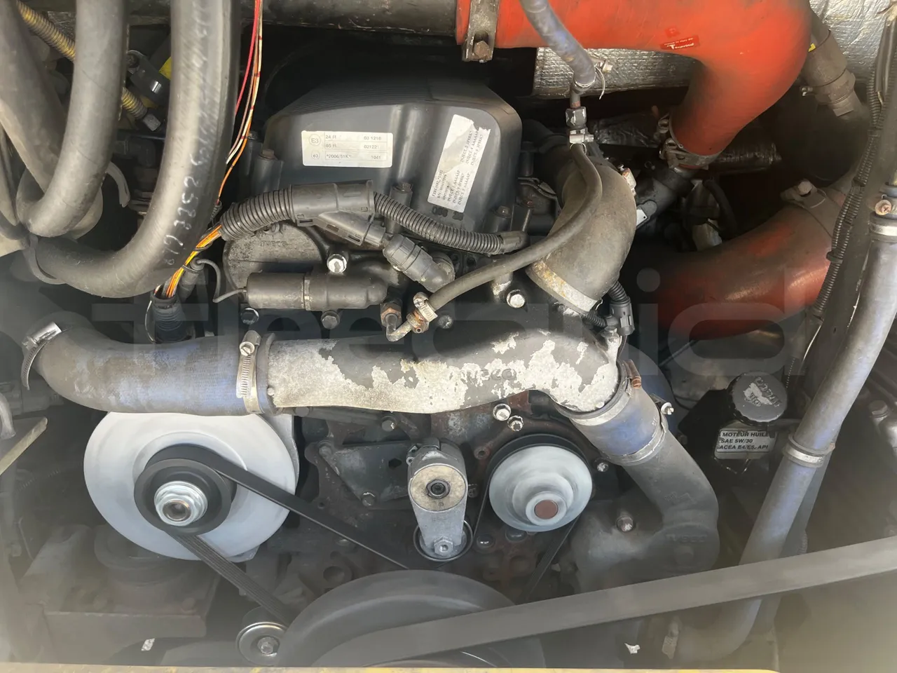 Iveco Crossway - fire extinguishing system