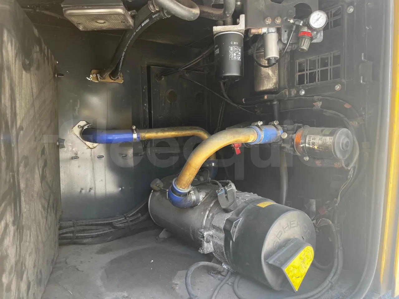 Iveco Crossway - preheater webasto photo