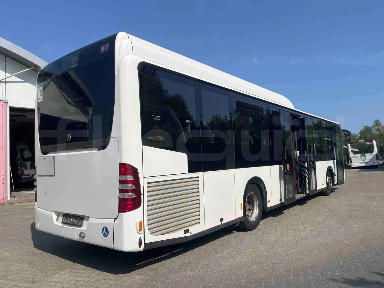 Mercedes-Benz Citaro - 3/4 Rear Right Side Doors Open