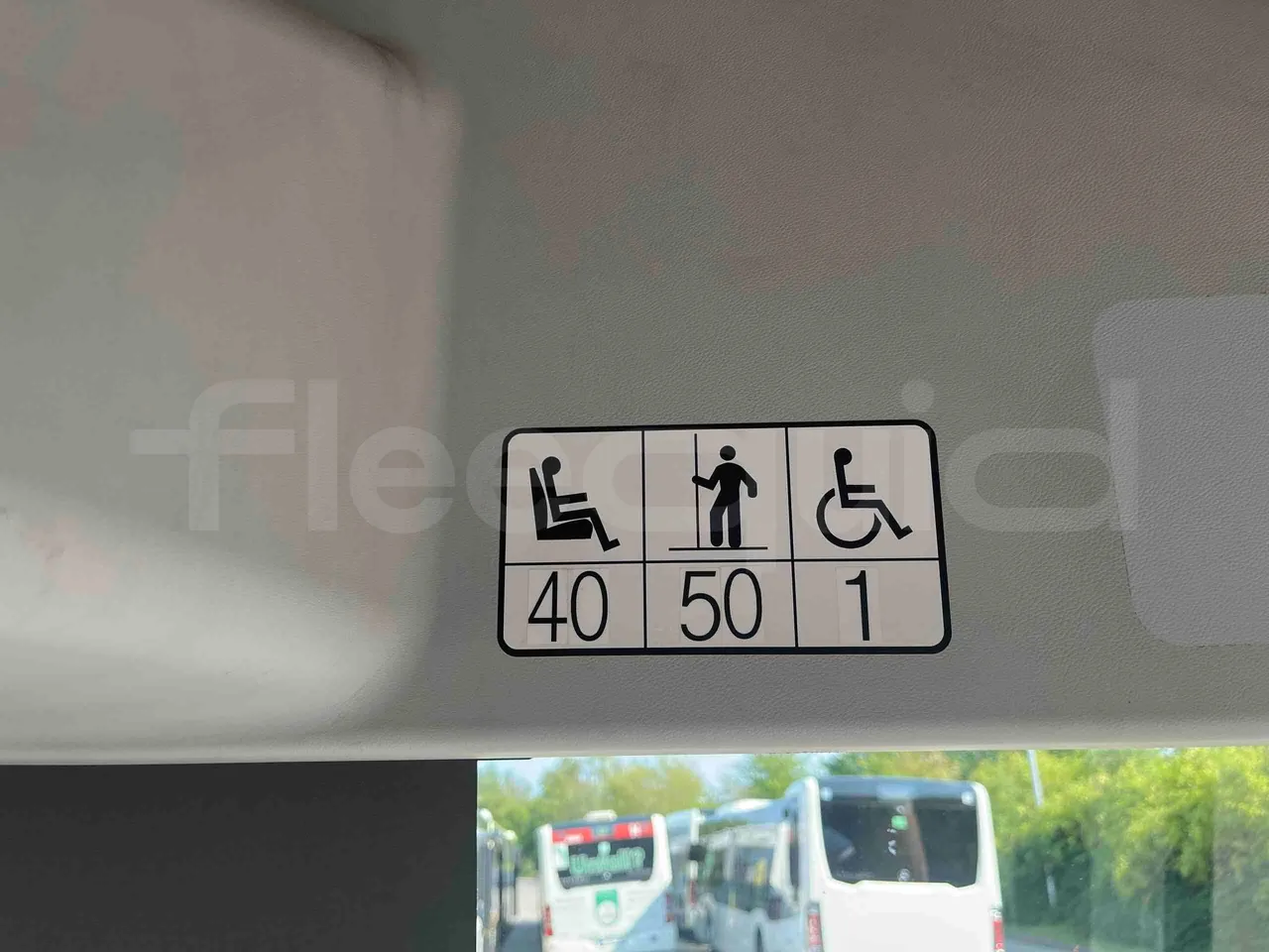 Mercedes-Benz Citaro - Seats Plate